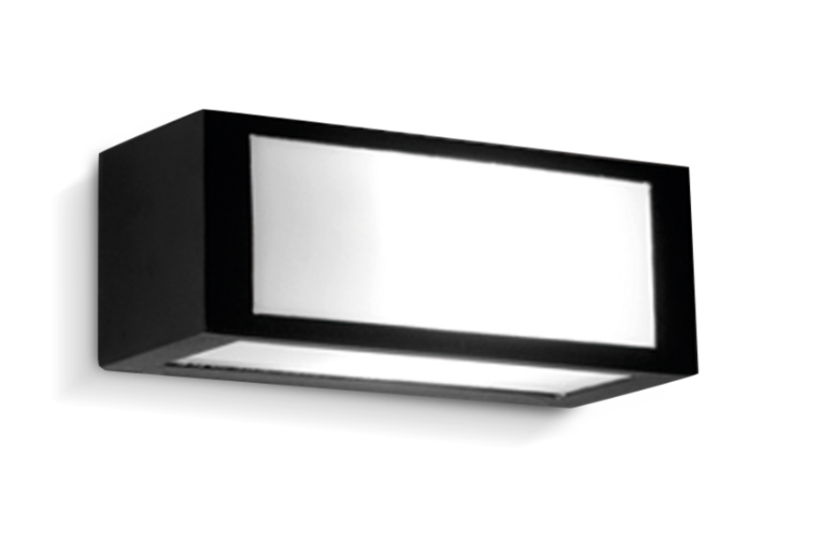 APLIQUE BIDIRERCCIONAL + 1 FRONTAL ALUMINIO