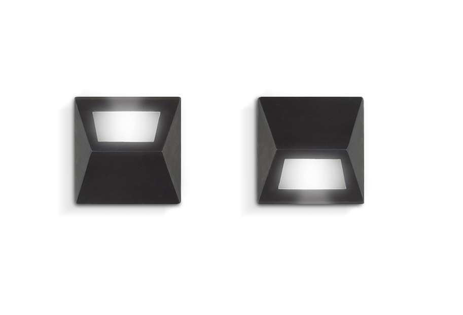 APLIQUE PARED G9 NEGRO