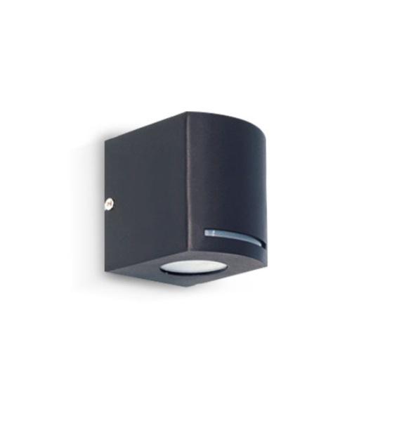 APLIQUE UNIDERECCIONAL TIPO 1989 GU10 LINEA &quot;ECO&quot; CHAPA