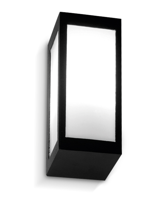 APLIQUE BIDIRECCIONAL RECTANGULAR E27 ALUMINIO FW