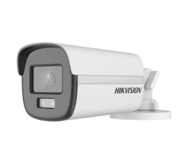 CAMARA HIKVISION, BULLET, COLOR VU, 2 MP, 2.8 MM, IR 20 M, LUZ BLANCA, METALICA