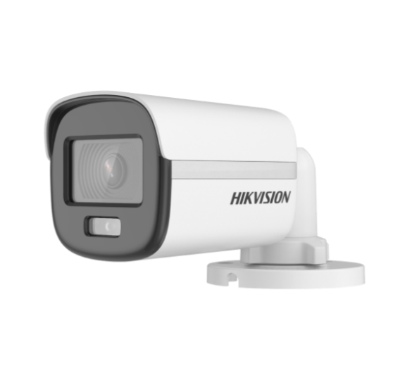 CAMARA HIKVISION, BULLET COLORVU, PLASTICA, 2MP, 2,8MM , IR 20 M LUZ BLANCA, IP67